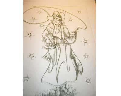 5904 Wild Western Girl